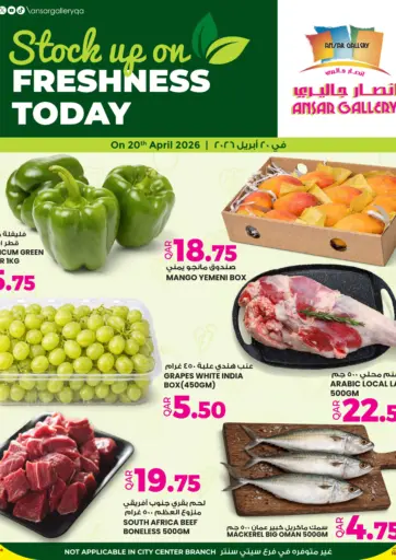 Stock Up On Freshness Today