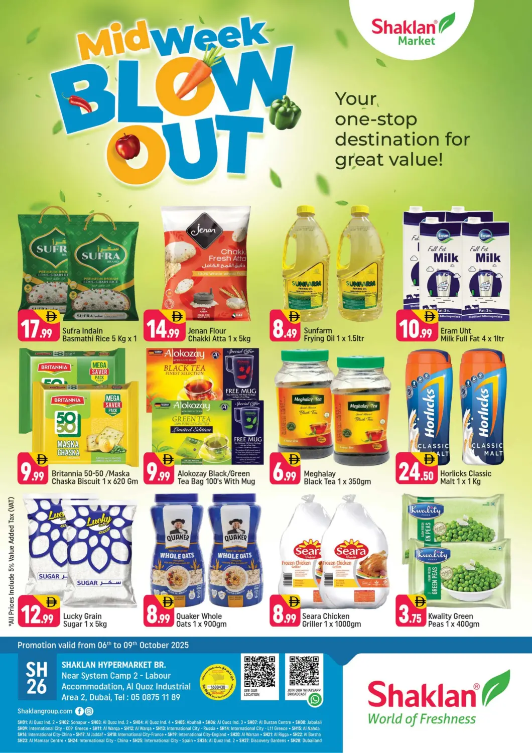 UAE - Dubai Shaklan  offers in D4D Online. Near System Camp 2 - Labour , Al quoz industrial area 2. . Till 9th October