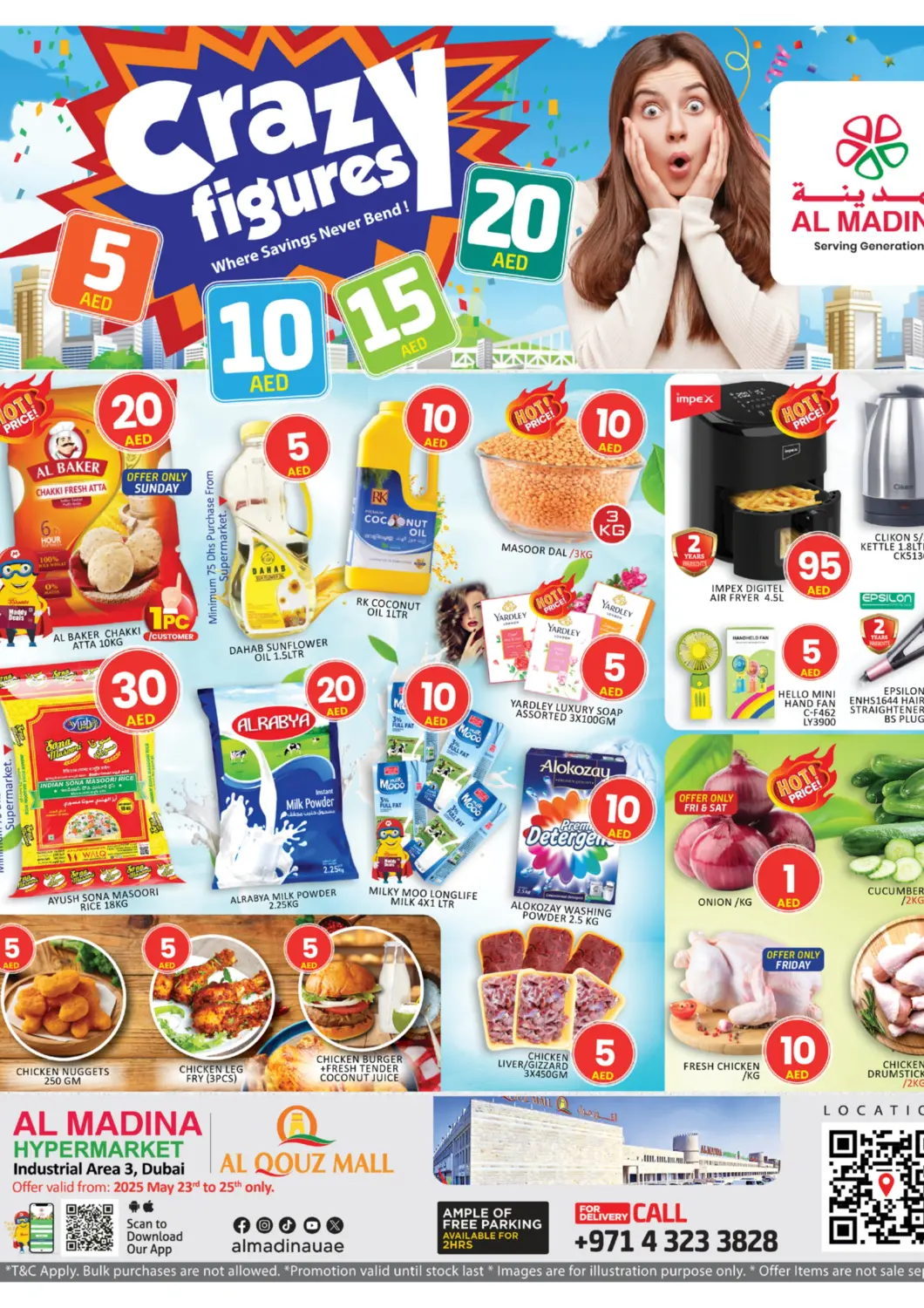 UAE - Dubai Al Madina  offers in D4D Online. Al Quoz Mall Ind Area 3, Dubai. . Till 25th May