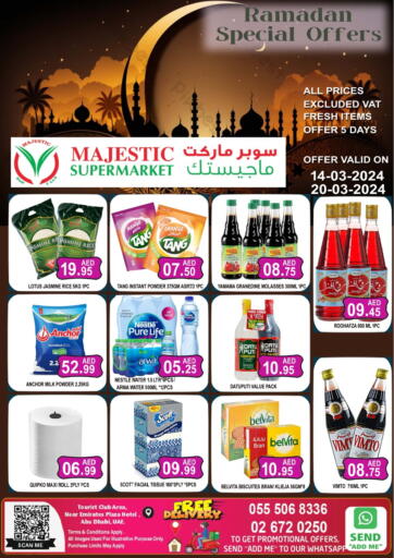 UAE - Abu Dhabi Majestic Supermarket offers in D4D Online. Ramadan Special Offer. . Till 20th March