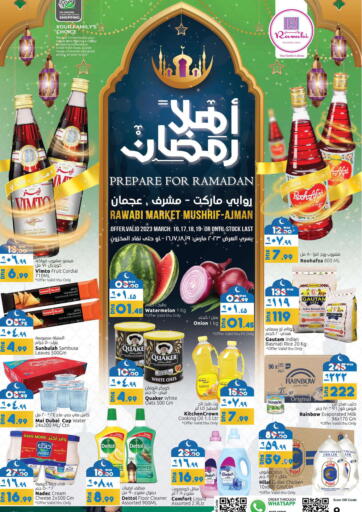 UAE - Sharjah / Ajman Rawabi Market Ajman offers in D4D Online. Ahlan Ramadan@ Mushrif Ajman. . Till 19th March