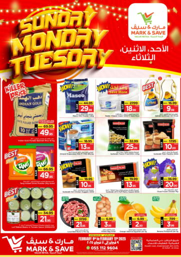 KSA, Saudi Arabia, Saudi - Al Hasa Mark & Save offers in D4D Online. Sunday Monday Tuesday @ Al Hasa. . Till 11th February