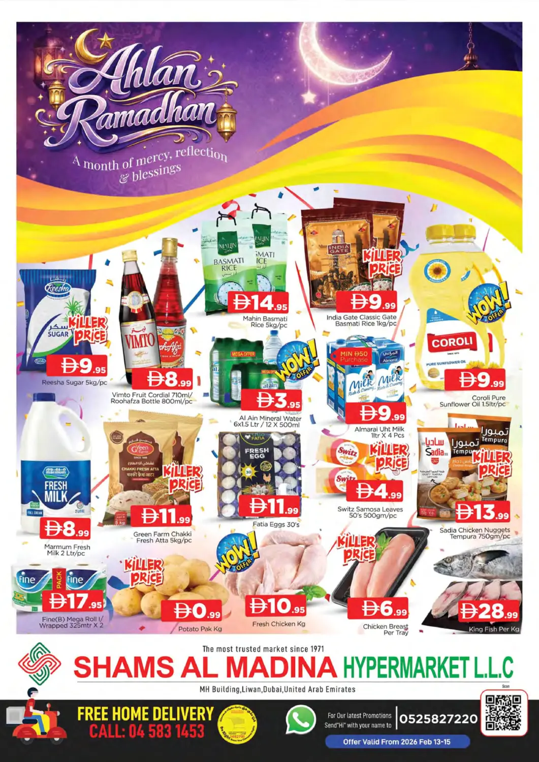 UAE - Dubai AL MADINA (Dubai) offers in D4D Online. Liwan- Dubai. . Till 15th February