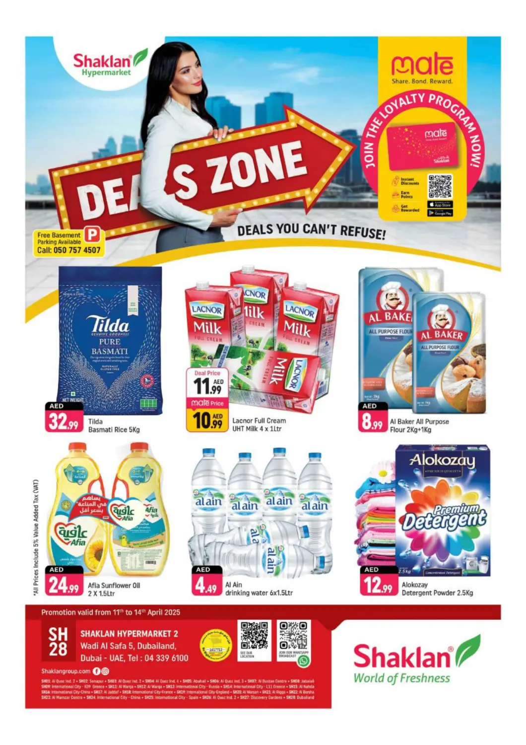 UAE - Dubai Shaklan  offers in D4D Online. Wadi Al Safa, Dubai. . Till 14th April