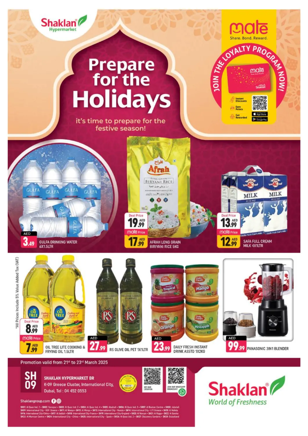 UAE - Dubai Shaklan  offers in D4D Online. K-09 Greece Cluster, IC, Dubai. . Till 23rd March