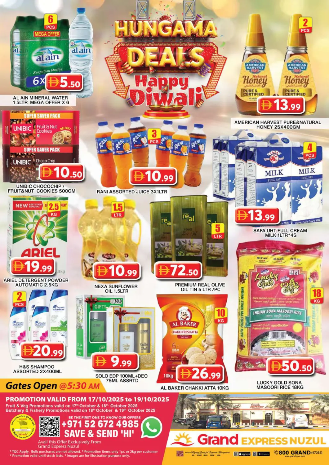 UAE - Dubai Grand Hyper Market offers in D4D Online. Grand Express Nuzul. . Till 19th October