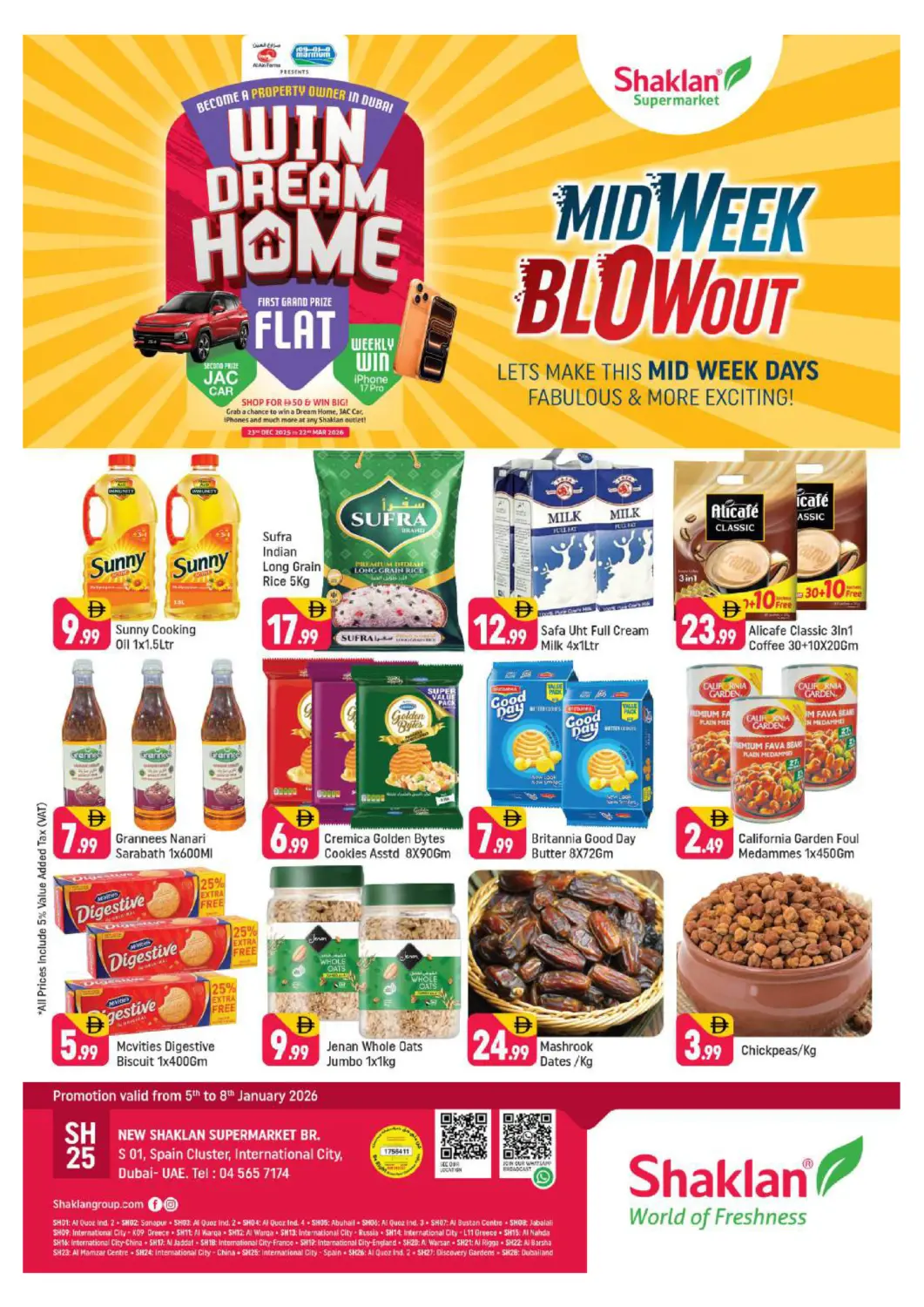 عروض شكلان ماركت الإمارات العربية المتحدة , الامارات - دبي في دي٤دي أونلاين. الحي الإسباني - مدينة دبي العالمية. . حتى ٨ يناير