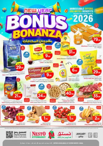 New Year Bonus Bonanza - Mina