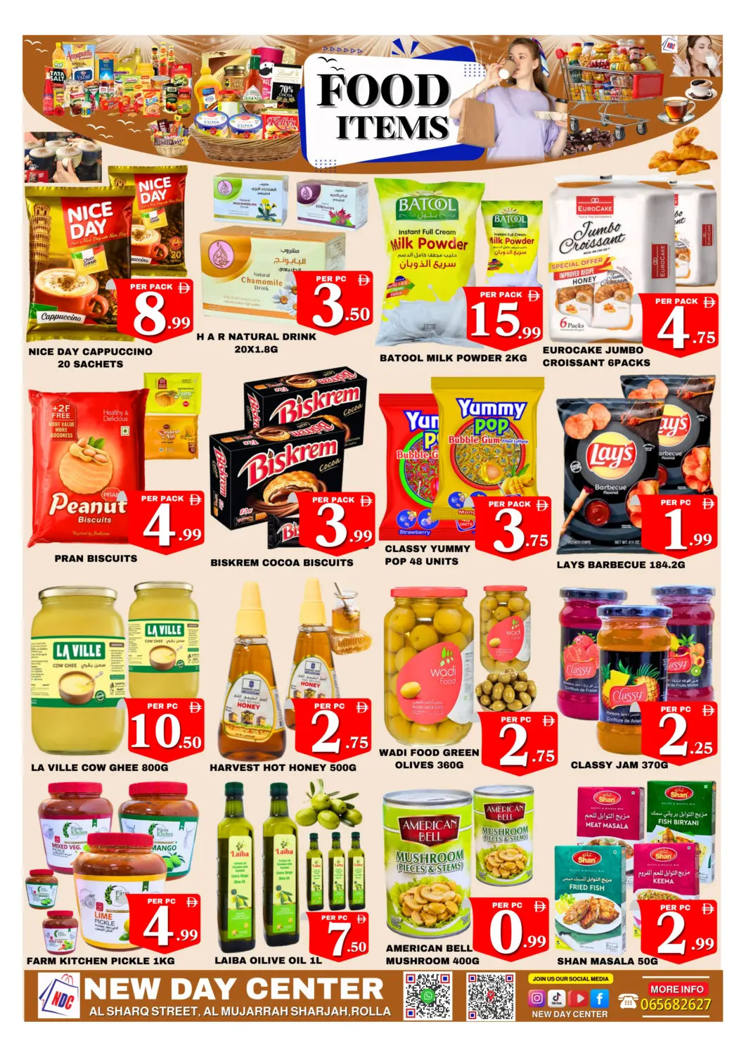 UAE - Sharjah / Ajman NEW DAY CENTER offers in D4D Online. Special Sale. . Till 2nd October