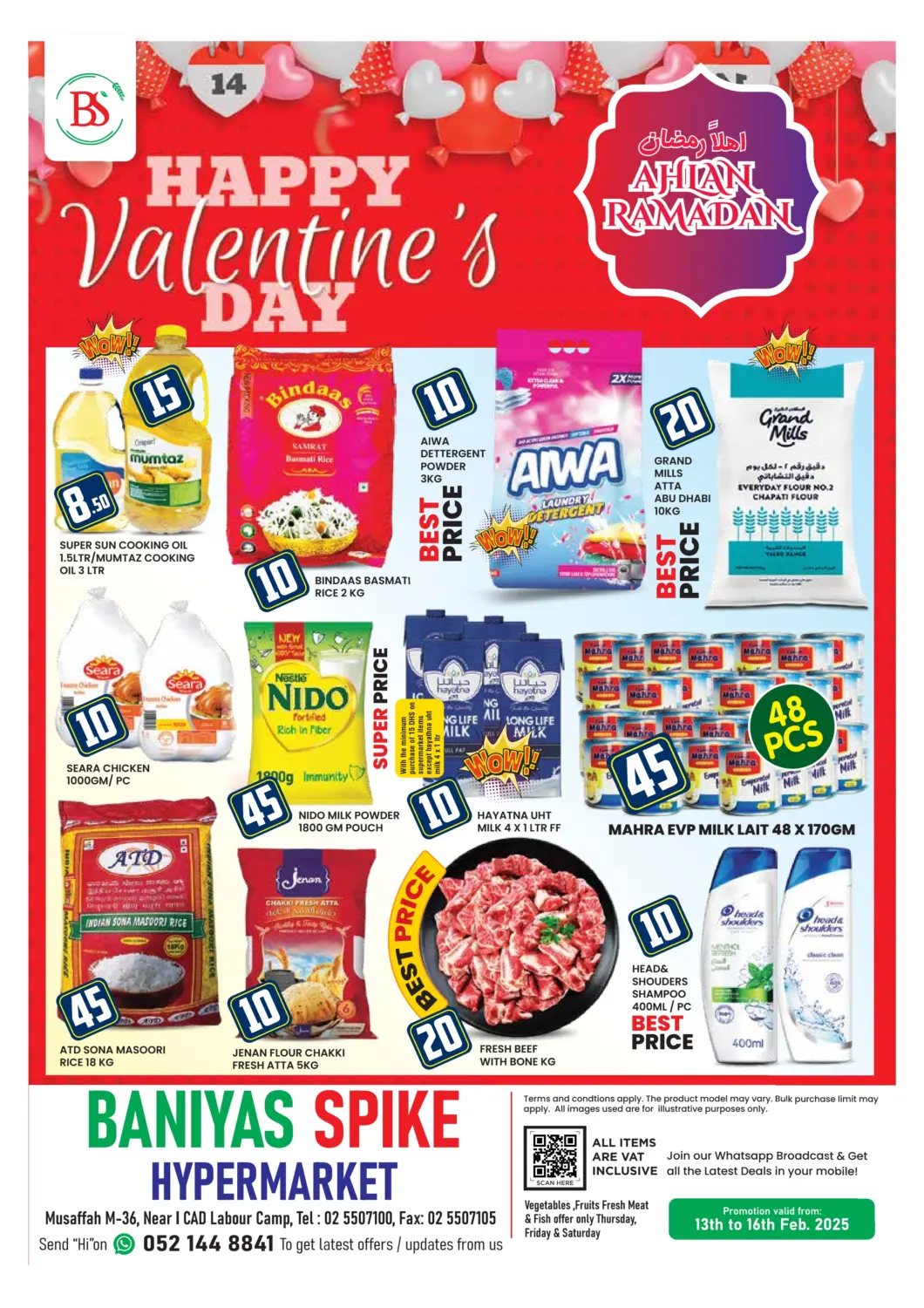 UAE - Abu Dhabi Baniyas Spike  offers in D4D Online. Musaffah M-36, ICAD. . Till 16th February