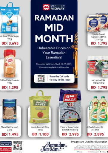 Bahrain Midway Supermarket offers in D4D Online. Ramadan Mid Month Deals. . Till 19th March