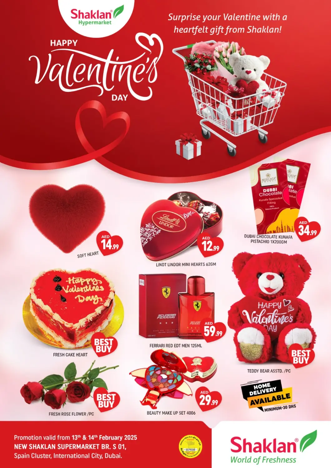 UAE - Dubai Shaklan  offers in D4D Online. S-01,Spain Cluster, IC,Dubai. . Till 14th February