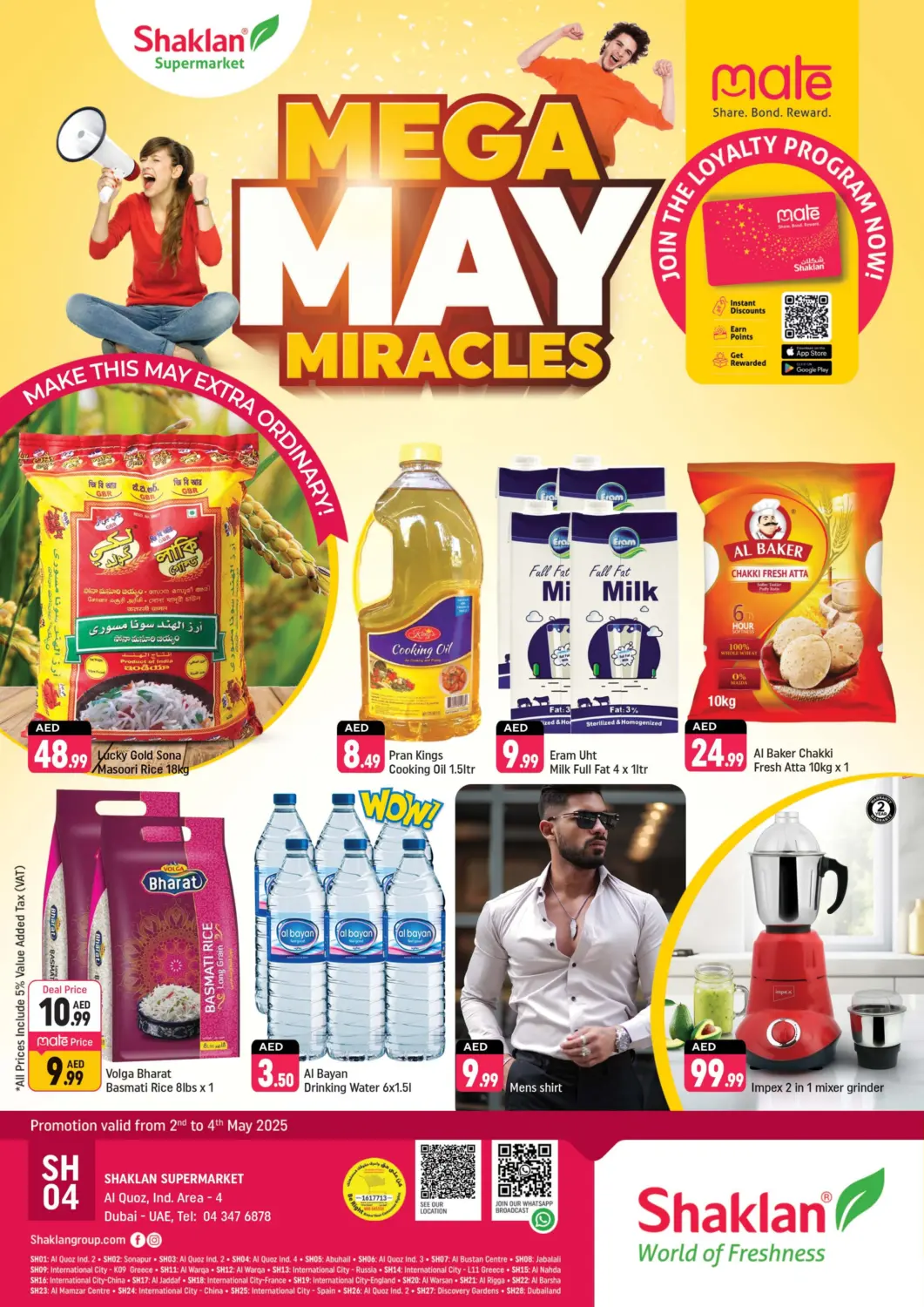 UAE - Dubai Shaklan  offers in D4D Online. Al Quoz - Ind area - 4, Dubai. . Till 4th May