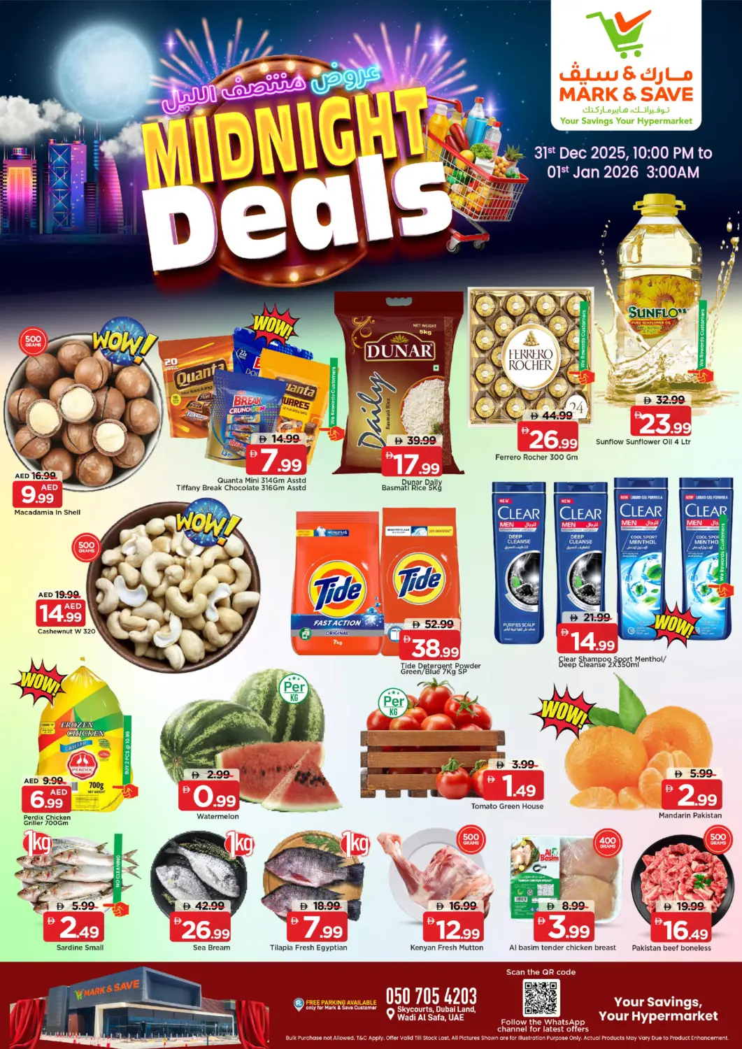 UAE - Dubai Mark & Save offers in D4D Online. Skycourts ,Wadi Al Safa 5. . Only On 31st december