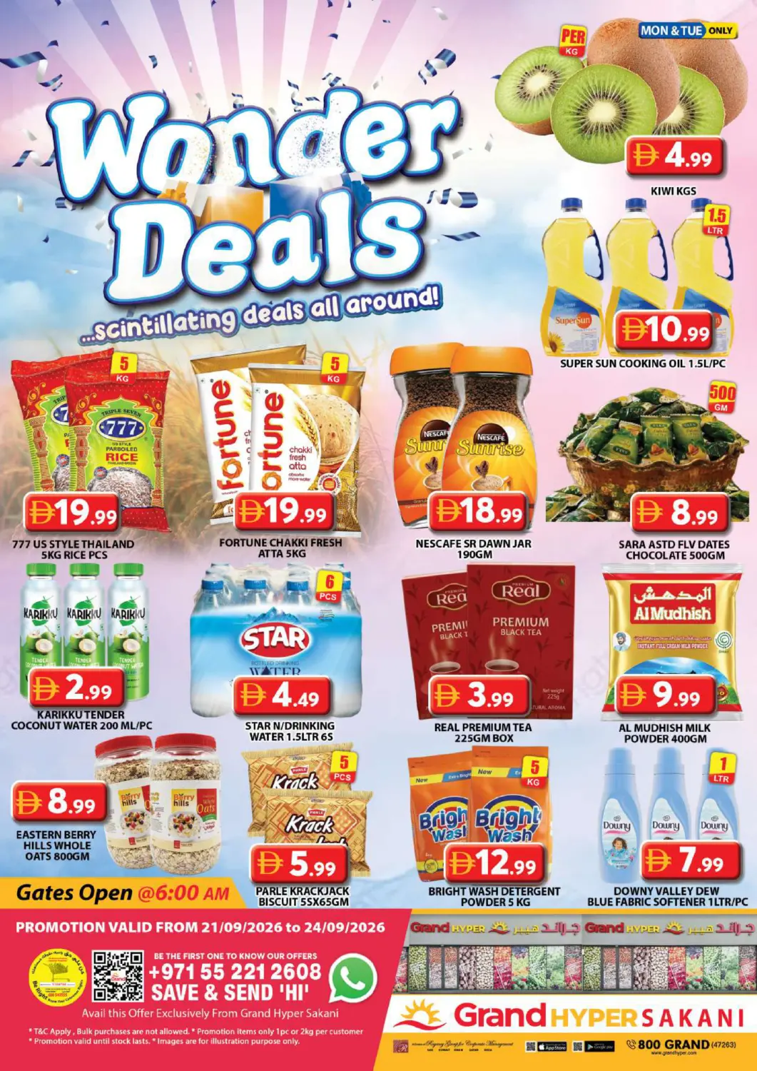 UAE - Dubai Grand Hyper Market offers in D4D Online. Grand Hyper Sakani- Dubai. . Till 24th September