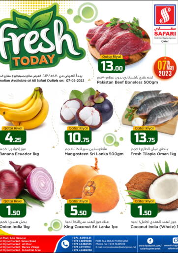Qatar - Umm Salal Safari Hypermarket offers in D4D Online. Fresh Today. . Only On 7th May