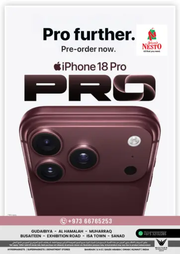 Pro Further. The all-new iPhone 18 Pro is here!