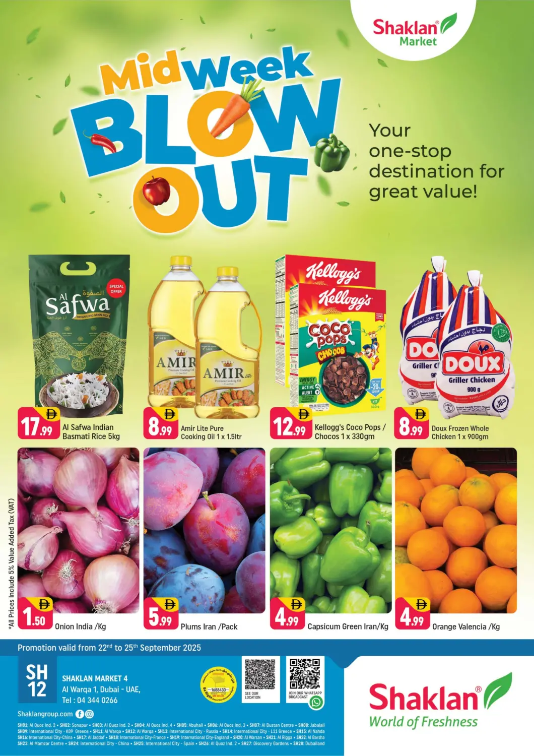 UAE - Dubai Shaklan  offers in D4D Online. Al Warqa 1 , Dubai. . Till 25th September