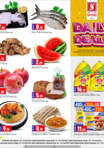 Qatar - Doha Safari Hypermarket offers in D4D Online. Daily Deals. . Only On 6th November