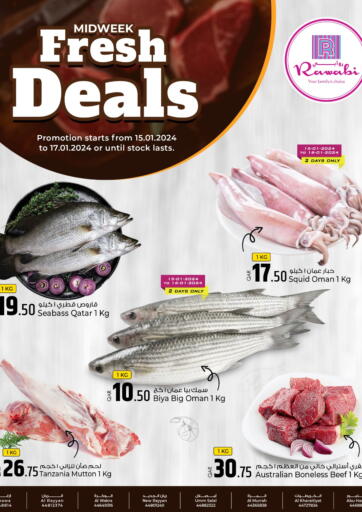 Qatar - Doha Rawabi Hypermarkets offers in D4D Online. Fresh Deals. . Till 17th January
