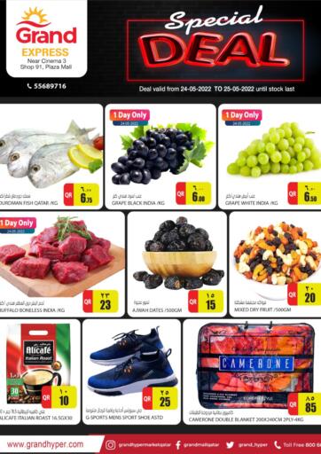 Qatar - Doha Grand Hypermarket offers in D4D Online. Special Deal. . Till 25th May