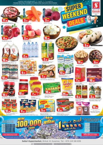 Qatar - Doha Safari Hypermarket offers in D4D Online. Super Weekend Deals. . Till 14th December