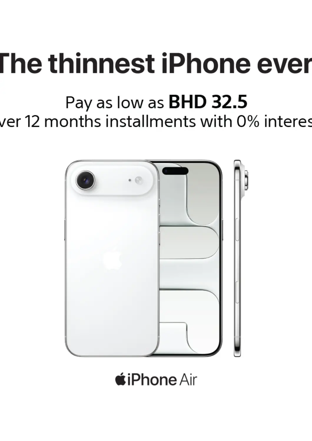 Bahrain eXtra offers in D4D Online. iPhone Air  Offers. . Till 31st march