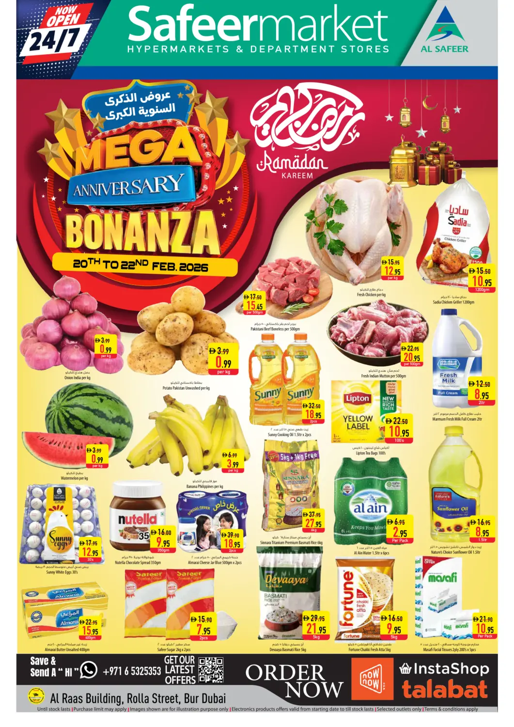 UAE - Dubai Safeer Market offers in D4D Online. Rolla Street , Bur Dubai. . Till 22nd February