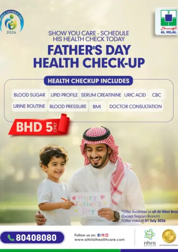 Father's Day Health Check-Up