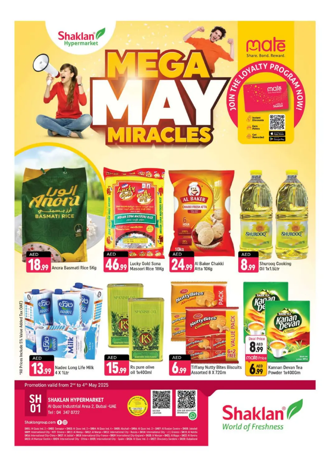 UAE - Dubai Shaklan  offers in D4D Online. Al Qouz Industrial Area 2-Dubai. . Till 4th May