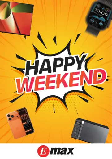 Emax - Happy Weekend in Qatar Offers - Qatar Happy Weekend