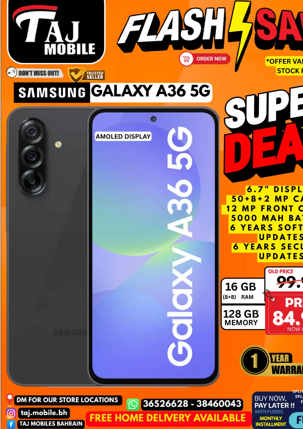 Bahrain Taj Mobiles offers in D4D Online. Super Deals!. . Till 20th November