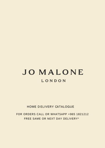 Jo Malone catalogue
