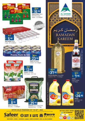 UAE - Ras al Khaimah Safeer Hyper Markets offers in D4D Online. Ramadan Kareem. . Till 22nd March