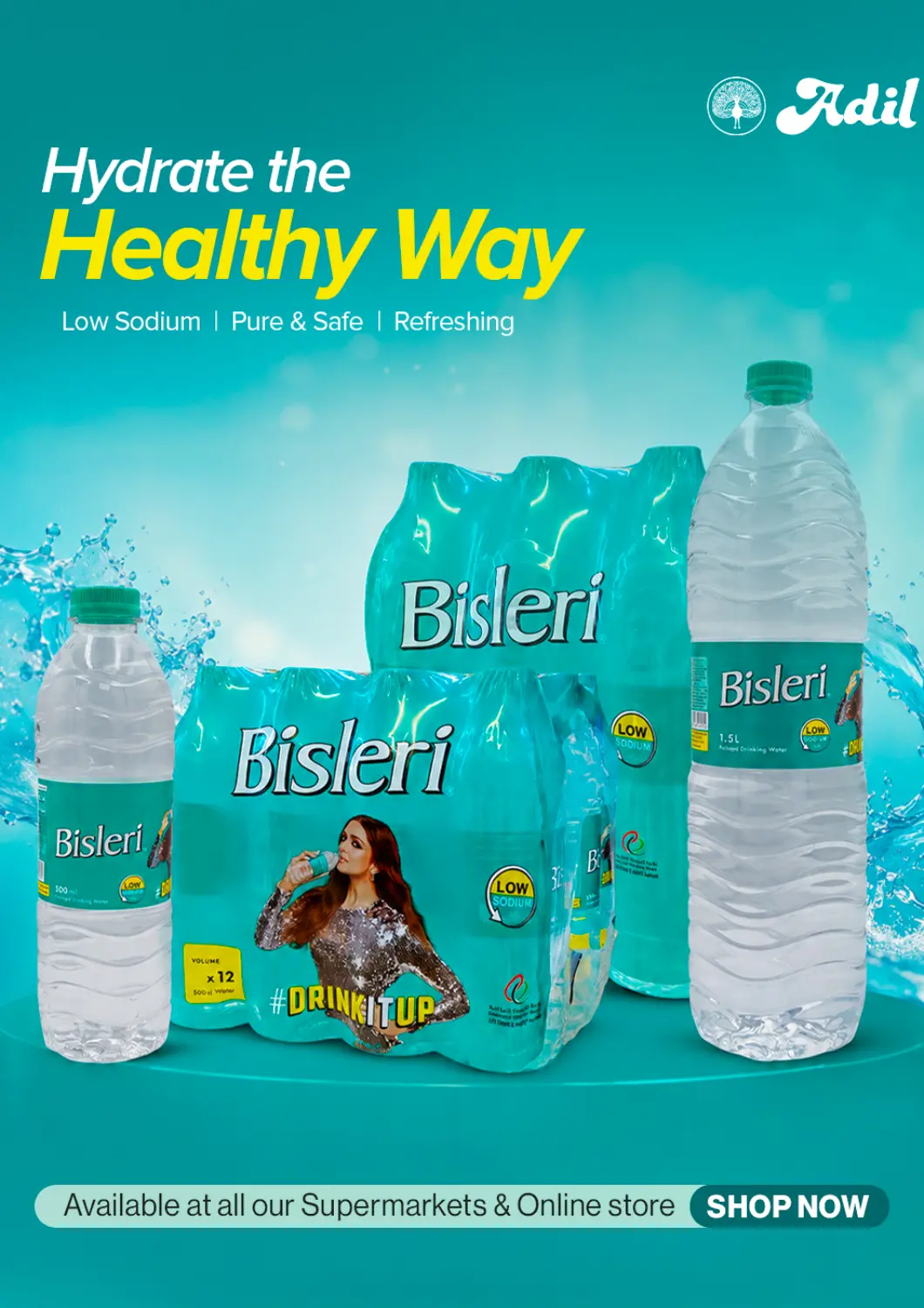 عروض العديل سوبرماركت الإمارات العربية المتحدة , الامارات - الشارقة / عجمان في دي٤دي أونلاين. رطب جسمك بالطريقة الصحية. . حتى نفاذ الكمية