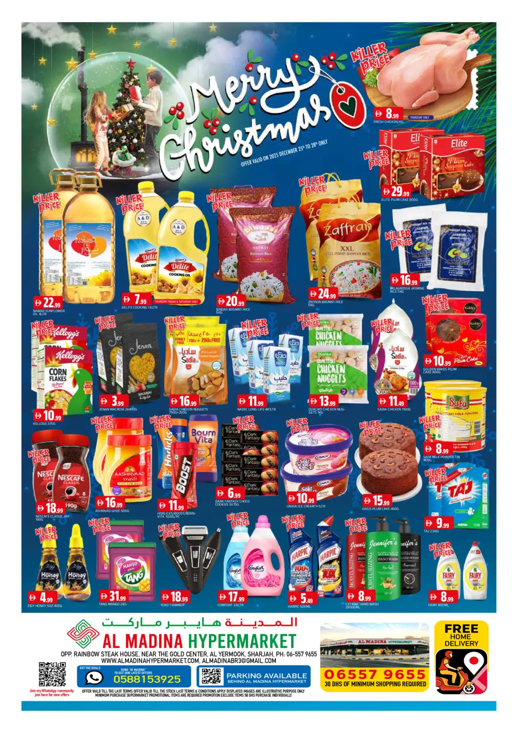 UAE - Sharjah / Ajman AL MADINA offers in D4D Online. Yermook- Sharjah. . Till 28th December