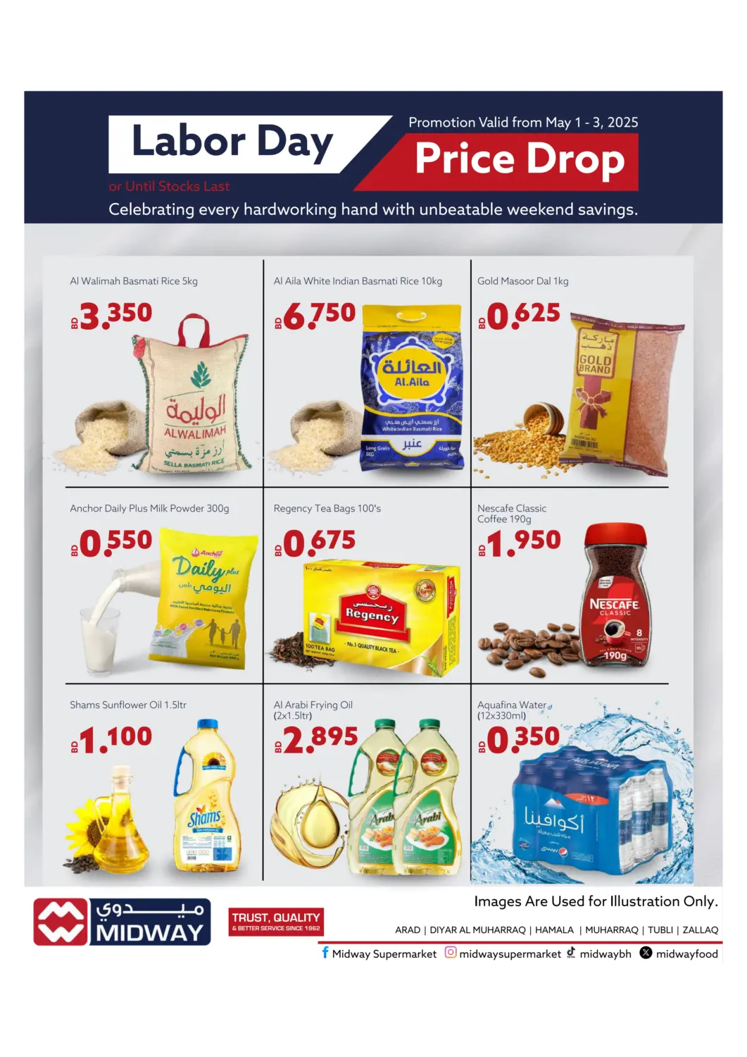 Bahrain Midway Supermarket offers in D4D Online. Labor Day Price Drop. . Till 3rd May