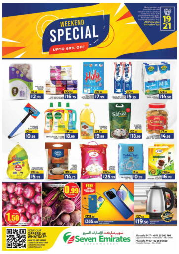 UAE - Abu Dhabi Seven Emirates Supermarket offers in D4D Online. Weekend Special. . Till 21st May