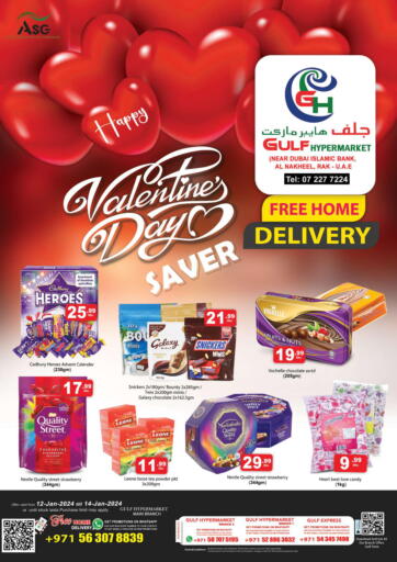 UAE - Ras al Khaimah Gulf Hypermarket LLC offers in D4D Online. Happy Valentines Day. . Till 14th February