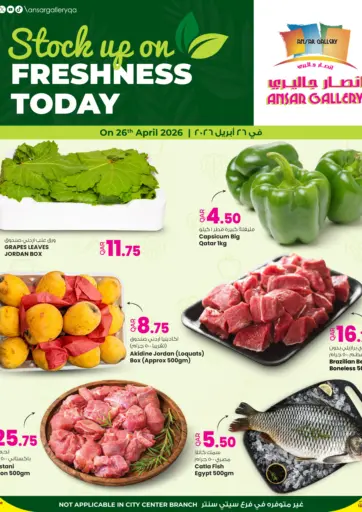 Stock Up On Freshness Today