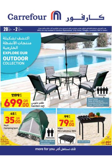 Qatar - Al Rayyan Carrefour offers in D4D Online. Explore Our Outdoor Collection. Explore Our Outdoor Collection At Carrefour. Offer Till 2nd November 2021. Grab It..!!!. Till 2nd November