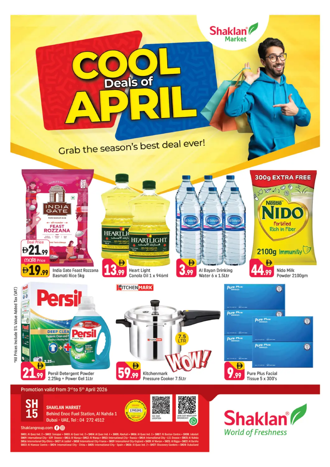 UAE - Dubai Shaklan  offers in D4D Online. Al Nahda 1-Dubai. . Till 5th April
