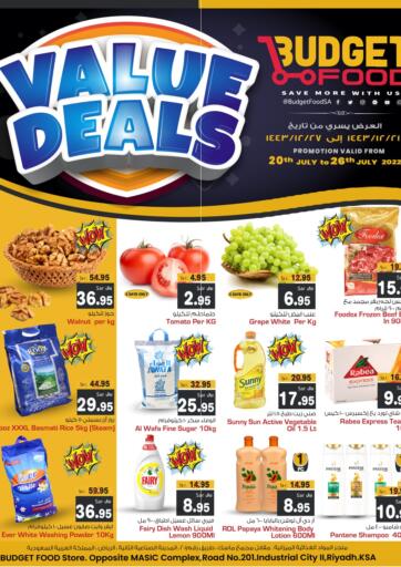 KSA, Saudi Arabia, Saudi - Riyadh Budget Food offers in D4D Online. Value Deals. . Till 26th July