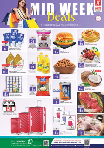 UAE - Sharjah / Ajman Safari Hypermarket  offers in D4D Online. Mid Week Deals. . Till 19th July