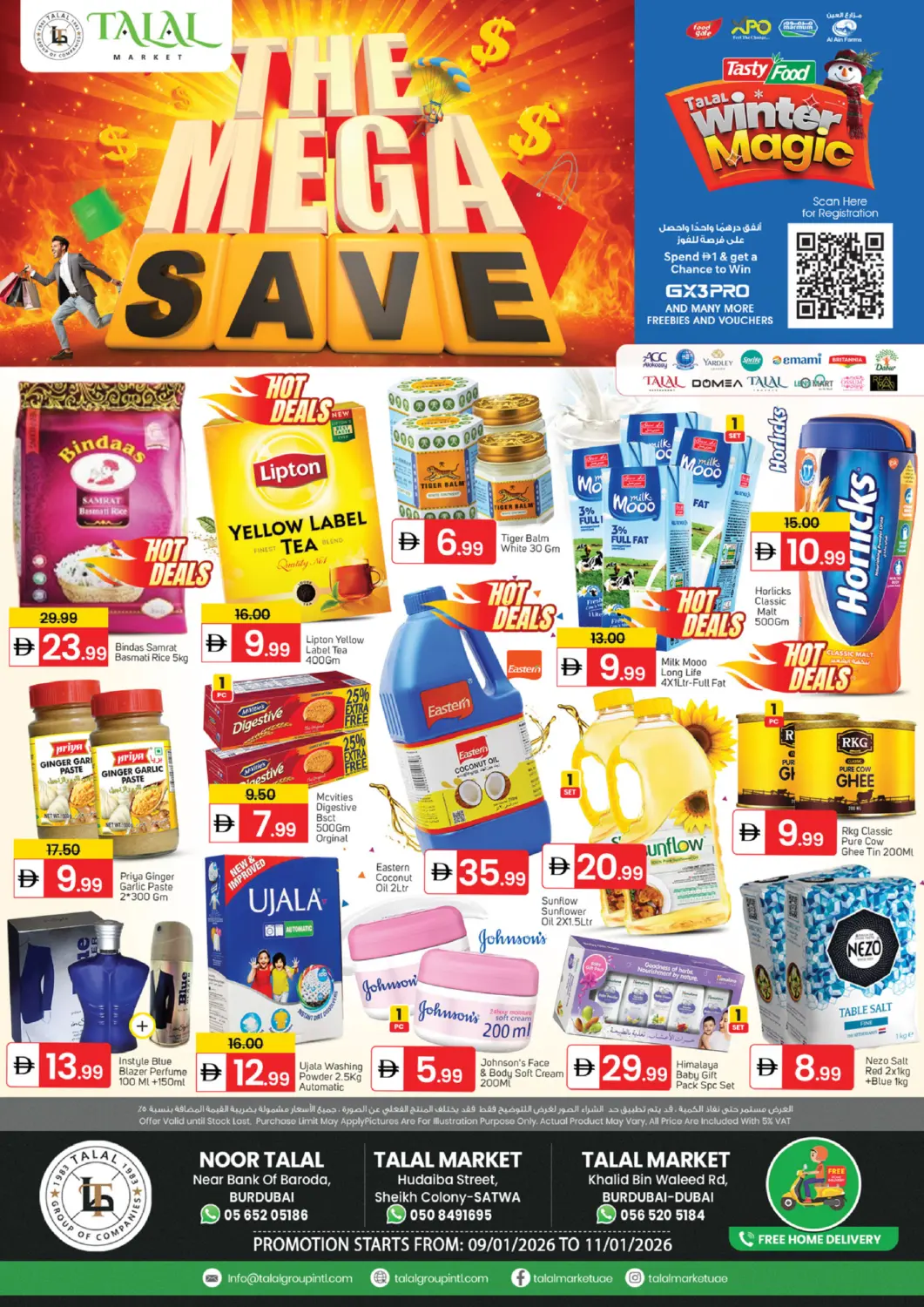 UAE - Dubai TALAL MARKET offers in D4D Online. Burdubai. . Till 11th January
