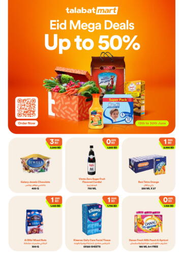 Bahrain Talabat Mart offers in D4D Online. Eid Mega Deals Up To 50%. . Till 30th June