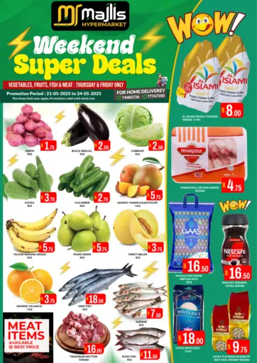 Majlis Hypermarket - Weekend Super Deals in Qatar Offers - Qatar Weekend Super Deals