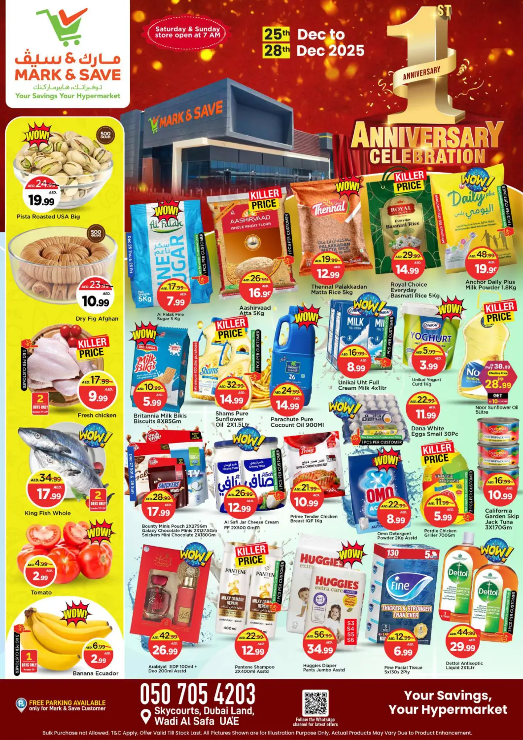 UAE - Dubai Mark & Save offers in D4D Online. Skycourts, Wadi Al Safa. . Till 28th December