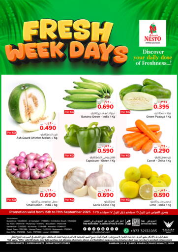 Fresh Week Days