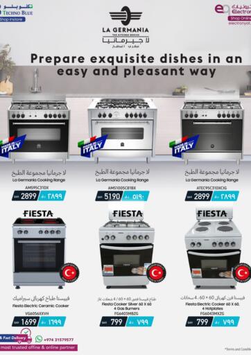 Qatar - Al Daayen Techno Blue offers in D4D Online. Cooking Ranges at its Best Quality. . Till 31st May